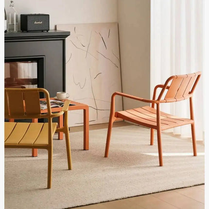 Nordic Patio Bistro Set Foldable Plastic Chair Table Balcony TikTok Viral Outdoor Furniture for Balcony Patio Furniture Set
