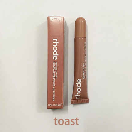 Rhod Lip Balm Moisturizing Mirror Long-Lasting Lip Gloss Ribbon Espresso Raspberry Toast Plump Non-Sticky Lip Oil Makeup Cosmetic