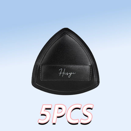 Black Triangle Powder Puff Facial Makeup Sponge Soft Velvet Cosmetics Puff Mixer Beauty Foundation Make-Up Sponge Makeup Access