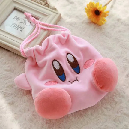 Anime Games Kirby Peripheral Plush Doll Funny Nap Pillow Soft Pet Cat Nest Kawaii Stuffed Toy Pet Bed Decora Cute Gift For Kids
