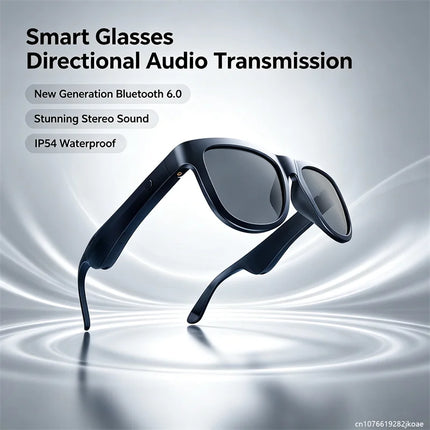 New OVO-1 Earphones Smart Wireless Bluetooth 6.0 Sunglasses Headphone Sports Music Glasses Earbuds HD Mic Headset Long Standby