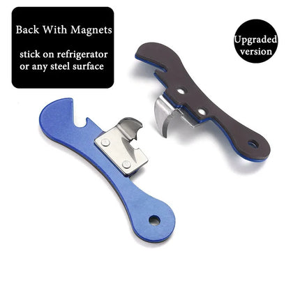 Portable Bottle Jar Opener 4 Colors Kitchen Gadget Portable Can Opener For Emergency Bottle Opener Party