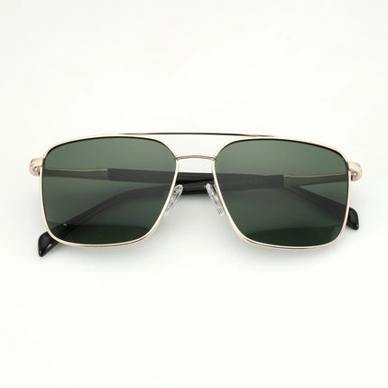 BLUEMOKY L Size Fashion Metal Aviator Prescription Sunglasses Men Progressive UV400 Polarized Myopia Sunglasses Man