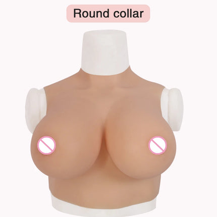 Silicone Breast Forms Realistic Fake chest Tits U-CHARMMORE  Enhancer Crossdresser Drag Queen Shemale Transgender Crossdressing