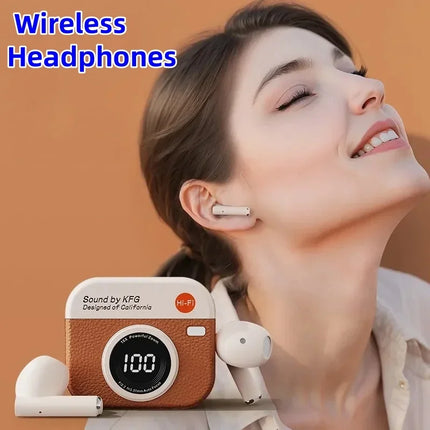 TWS Q86 Bluetooth Earphones Wireless Headphones with Microphone Noise Reduction Hi-Fi Bass Earphones for All Smartphones