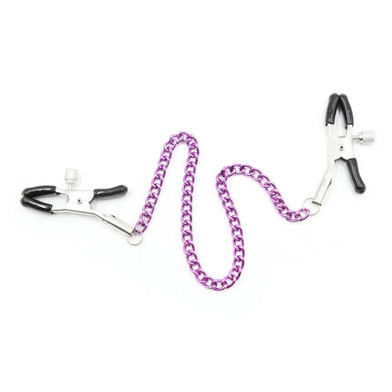 Bdsm Bondage Sex Products of Metal Nipple Clamp with Metal Chain for Women Fetish to Breast Labia Clip Stimulation Massager