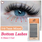 Black / C / 0.10mm|MIX(5-7mm)