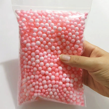 6-8mm 4000pcs Multi Color Foam Balls Mini Beads Polystyrene Styrofoam Filler Bubble Ball DIY Wedding Christmas Party Decoration