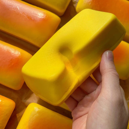 Squishy Simulated Long Bread Squeeze Toy Stress Relief Slow Rising Sensory Fidget Toys for Anxiety ADHD Kids Adults Squeeze Toys