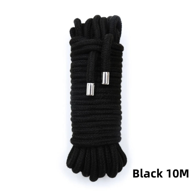 5M/10M/20M Shibari Accessory of Handcuffs Bondage Cotton Rope for Men Women Fetish Slave Role Play Binder Restraint Touch Tie Up