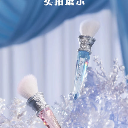Flower Knows Shell Pearl  Series Blush Brush Wool Loose Powder Highlighter Brushes
