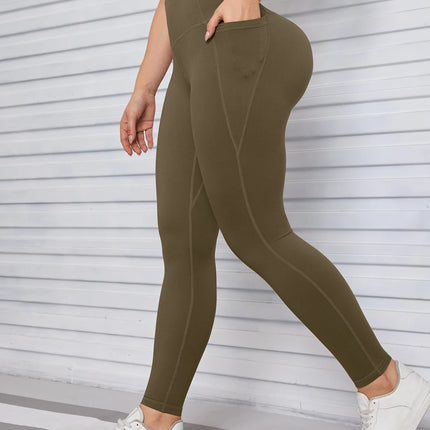 Pockets Fitness Gym Leggings Women Skinny Stretch Autumn Sport Leggings Women Casual Mallas Fashion Outdoors Pants