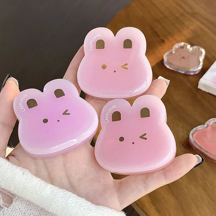 Water Gloss Cheek Cream Monochrome Blush Paste Mud Purple Orange Tint Brighten Lips Cheek Contour Rouge Waterproof Makeup Blush