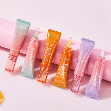 Gege Bear Moisturizing Color-changing Lip Balm with natural ingredients for soft, smooth lips all summer long