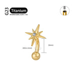 Gold 1.2x6mm