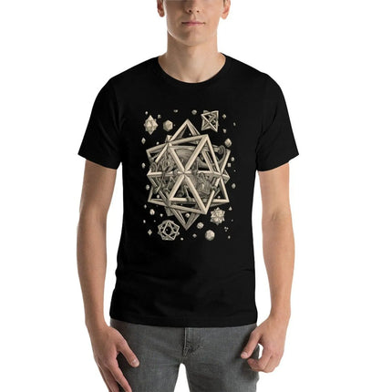 Escher - Stars T-Shirt anime luxury designer Personalized t-shirt blue lock mens cotton t shirts