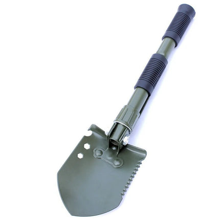 Multi-functional Folding Shovel High Carbon Steel with Storage Bag Truck Mounted Shovel Thickened Camping Shovel Outdoor Field