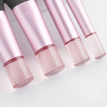 10pcs Mini Makeup Brush Set Powder Eyeshadow Foundation Blush Blender Concealer Beauty Makeup Tools Brush Professional Supplies