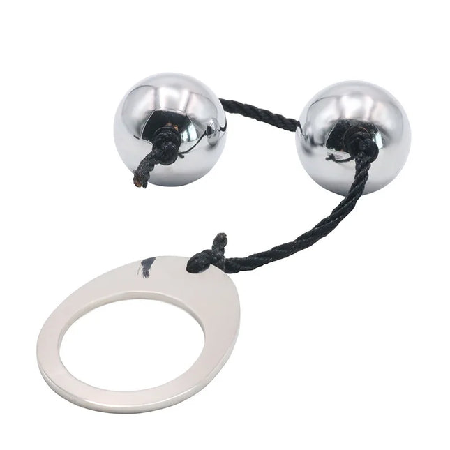 Metal Contraction Ball Vaginal Kegel Ball Anal Bead Stopper WeightSports BallVaginal Tightening TrainerFemale Adult Sex Products