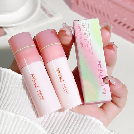 JUJU Dream Small milk tube lip gloss, airy white, matte lifting, lipstick, velvet, matte lip gloss, lip gloss