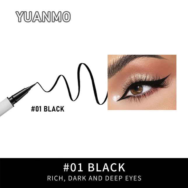 Long-lasting smooth matte finish, water-resistant and stain-resistant, liquid eyeliner pen eye makeup eyeliner cosmetic product