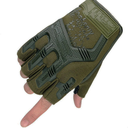 Tactical Gloves Half Finger Paintball Airsoft Shot Combat Anti-Skid Men Bicycle Full Finger Gloves Protective Gear