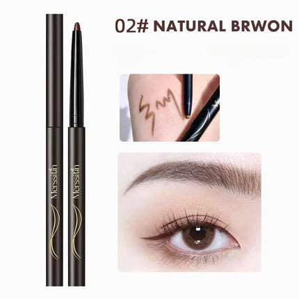 Merssitin Eyeliner Pen Waterproof and Non-smudge Durable Inner Eyeliner Pencil Lasting Gel Eyeliner Pen 6 Colors Option