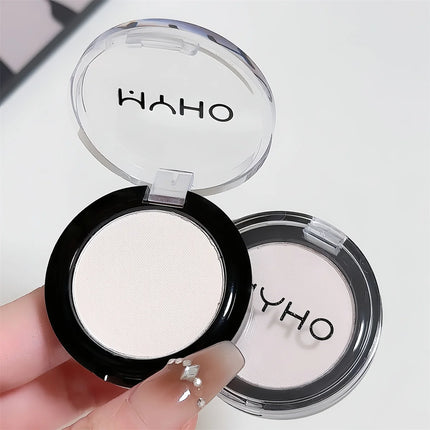 White Matte Highlighter Pink Purple Blush Palette Powder Eyeshadow Waterproof Lasting Face Contour Brightening Makeup Cosmetics