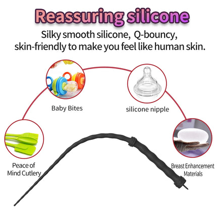 Silicone Sex Whip Fetish BDSM Passionate Stimulation Role Play Couple Flirting Accessories Punishment Slave Game Adult Sex Toys