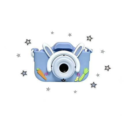 2026 New Arrival Cute Cartoon Dual Lens HD Digital Camera Kids SLR Toy Camera for Children Birthday Holiday Decent Gifts