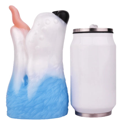Big Animal Silicone Dog Mouth Male Masturbator Pocket Pussies Stroker Soft Deep Throat with 3D Textured Realistic Sex Toy ForMan