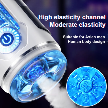 Electric Male Masturbation Cup App Control Strong Vibration Frequency Multiple Pleasures Real Vaginal Sex Machine Toys For Men