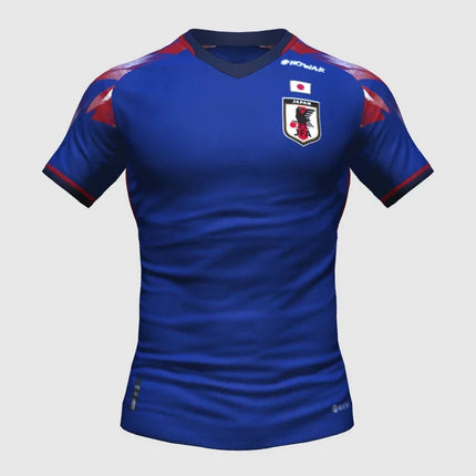 3D printed special edition concept men's sports quick-drying and breathable football T-shirt for Japanese football fans.