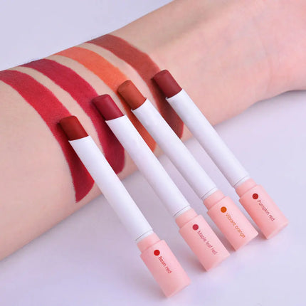 Colors Cigarettes 4 Lasting Stick Waterproof Pack Lip Set Lipstick Long Matte Lipstick Transparent Lipstick Valentine's Day Gift