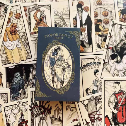 Fyodor Pavlov Tarot Cards Divination Deck English Versions Edition Oracle Board Playing Table Games For Party