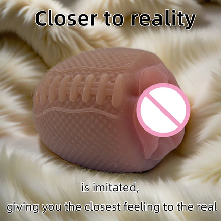 Men's Aircraft Cup Male Masturbator Oral Vaginal Masturbation Soft Real Vagina  Pocket Pussy Adult Sex Toys for Men Blowjob