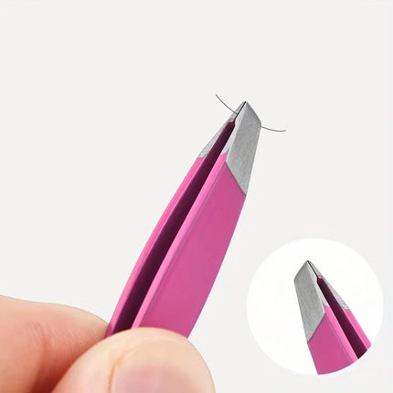 MINI Eyebrow Tweezers Facial Hair Removal Clips Stainless Steel Eyebrow Eyelash Makeup Tweezers Beauty Tools