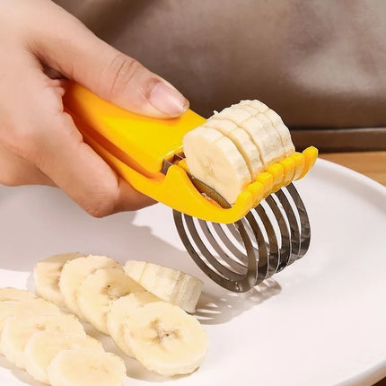 Slicer banana ham fruit ultra-thin manual creative multi-functional cutter melon cutting artifact kitchen special tool
