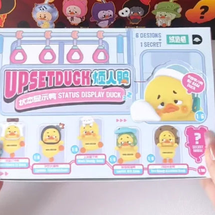 new Upset Duck hipper series Vinyl Blind Box Surprise Toy Mystery Box Anime Figure Doll Ornament Christmas birthday girl Gift