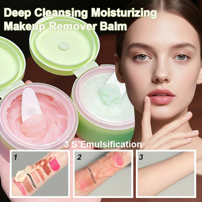 Guava Cleansing Balm,Refreshing Non-Irritating to Eyes, Potato Mud Texture,  Face Skin Care,Deep Cleanse Face Makeup Remover