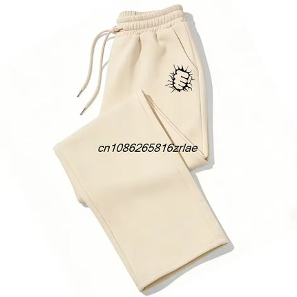 2026 Mens Sweatpants Printing Fashion Trend Jogging Trousers Versatile Soft High Quality Street Elastic Waist Casual Pants