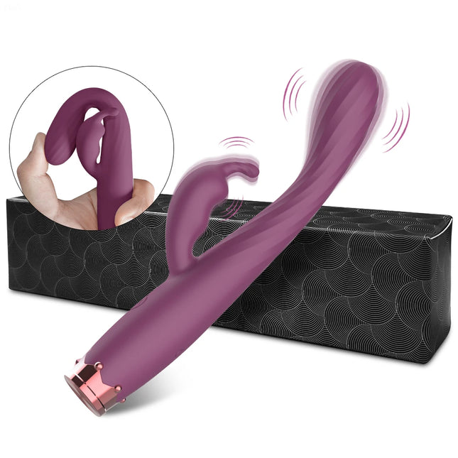 Beginner Rabbit Vibrator G-Spot Vibrator for Women Vagina Clitoris Stimulator Female Masturbator Adult Goods Sex Toy for Women