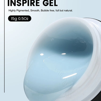 NEW YOKEFELLOW Builder Gel Nail Polish 15g Jelly Blue Hard Gel HEMA TPO Free Extension Gel Colorful Builer Varnish For Nail DIY