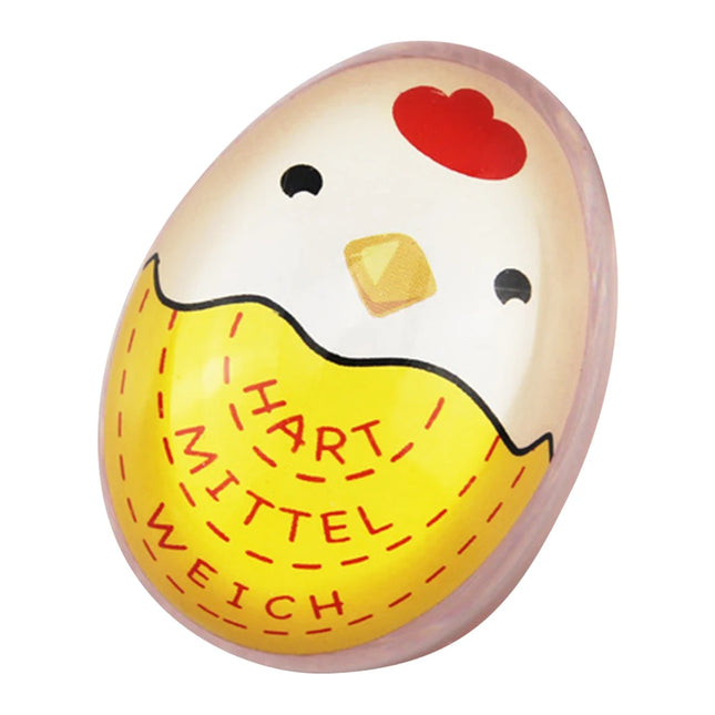 Color Changing Plastic Boiled Egg Alarm Cute Boiled Egg Timer Mini Egg Boiling Timer Egg Cooking Tools Kitchen Gadgets