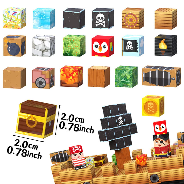 Magnetic Building Blocks - 100 Pieces Educational STEM Toy for Kids 3-6 Years