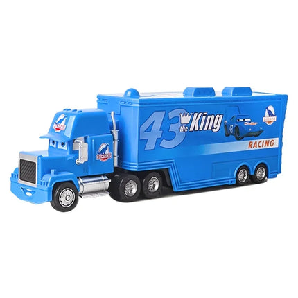 Lot lorry racing model Cars 2 3 Toy Car Lightning Mack Uncle Dinoco cruz ramirez Chick Hicks King Racer Collect Alloy Truck Gift