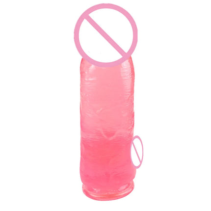 D 7.5CM SUPPER thick dildo Huge Realistic Giant Long Dildo Soft Silicone Vaginal Masturbators Penis Erotic Toy for Women - DILDO