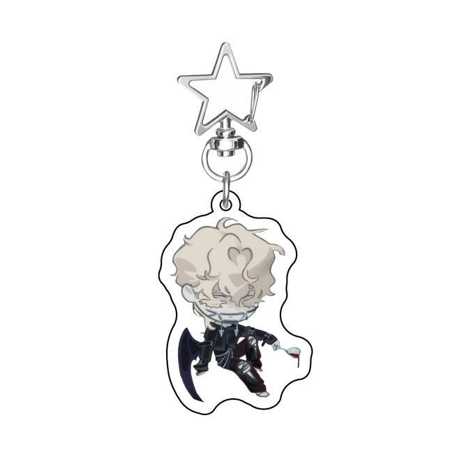 Anime Keychains Alien Stage Acrylic Luka Sua Till Ivan Hyuna Mizi Key Ring Cosplay Accessories Pendant Decoration Keychain Gifts