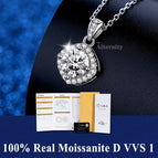 LX-White Moissanite / 0.5ct with box