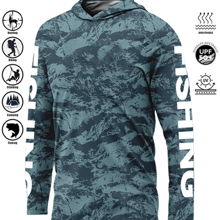Fishing Shirt Hoodie,UPF 50+ Uv Protection Quick Dry Tops Breathable 2025 Outdoor Moisture Wicking Jersey Fishing Apparel shirts